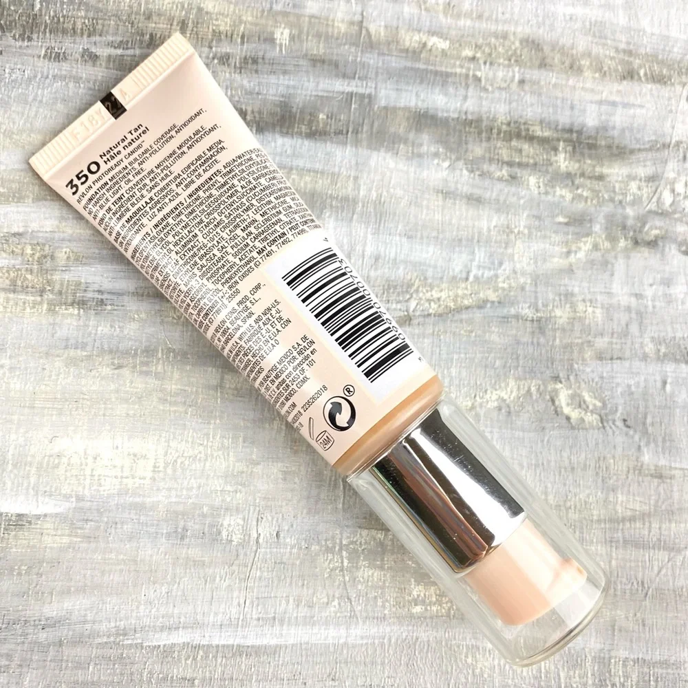 NEW Revlon Foundation PhotoReady Candid Natural Finish Anti-Pollution Base N.Tan